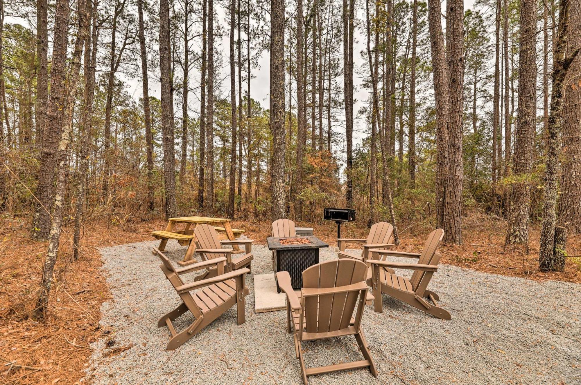 Beautiful New Bern Studio Cabin With Fire Pit! Extérieur photo